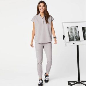 FIGS Limited Edition Slate Rafaela Scrub Top - XS